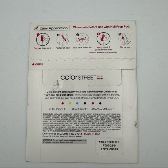 Color Street Nail Polish Strips Lot of 5 Retired Sets 100% Real Polish NIB - Picture 13 of 14